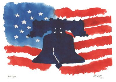 Patriotic Liberty Bell